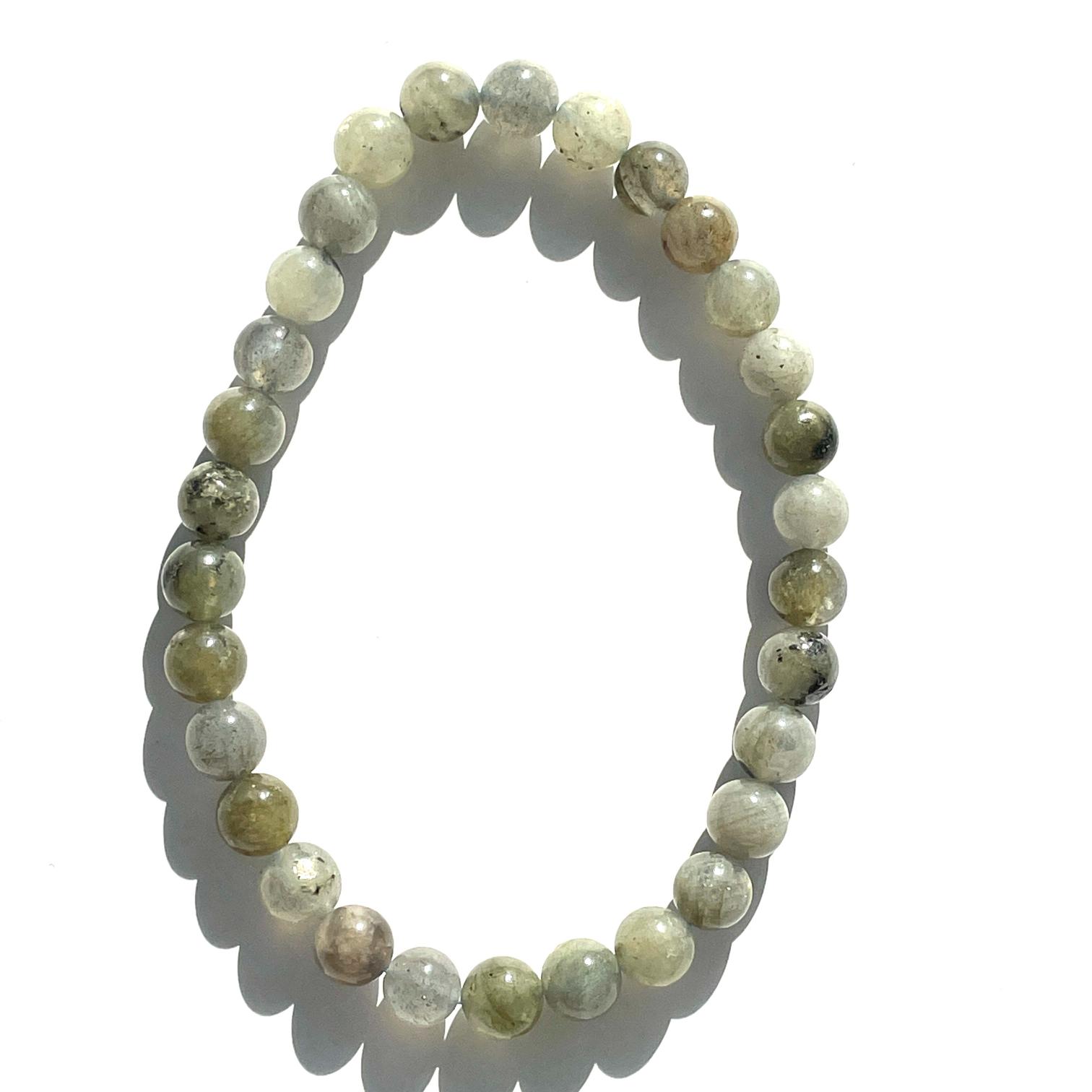 Labradorite Beads Bracelet 6mm Labradorite Beads Bracelet 6mm
